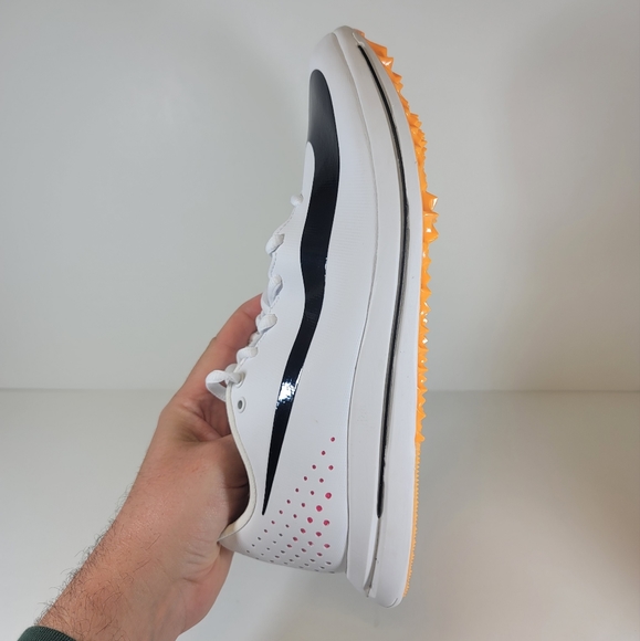Size 8.5 Men Nike Triple Jump Elite 2 Rawdacious Track Field White Spikes AO0808 - Picture 7 of 11